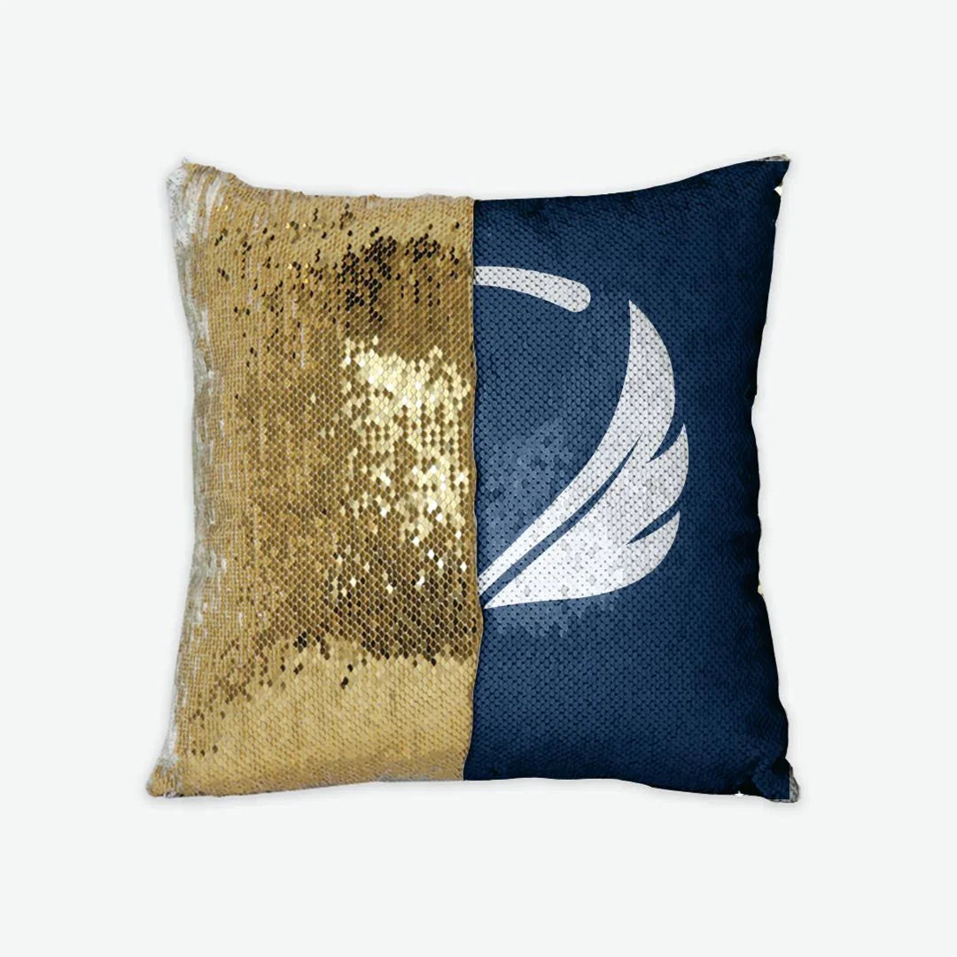 Alpha Xi Delta Sequin Pillow Cover - Quill | AXiD Gifts & Dorm Decor