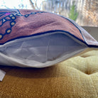 African Queen Embroidered Pillow Cover | Cultural Dorm Decor