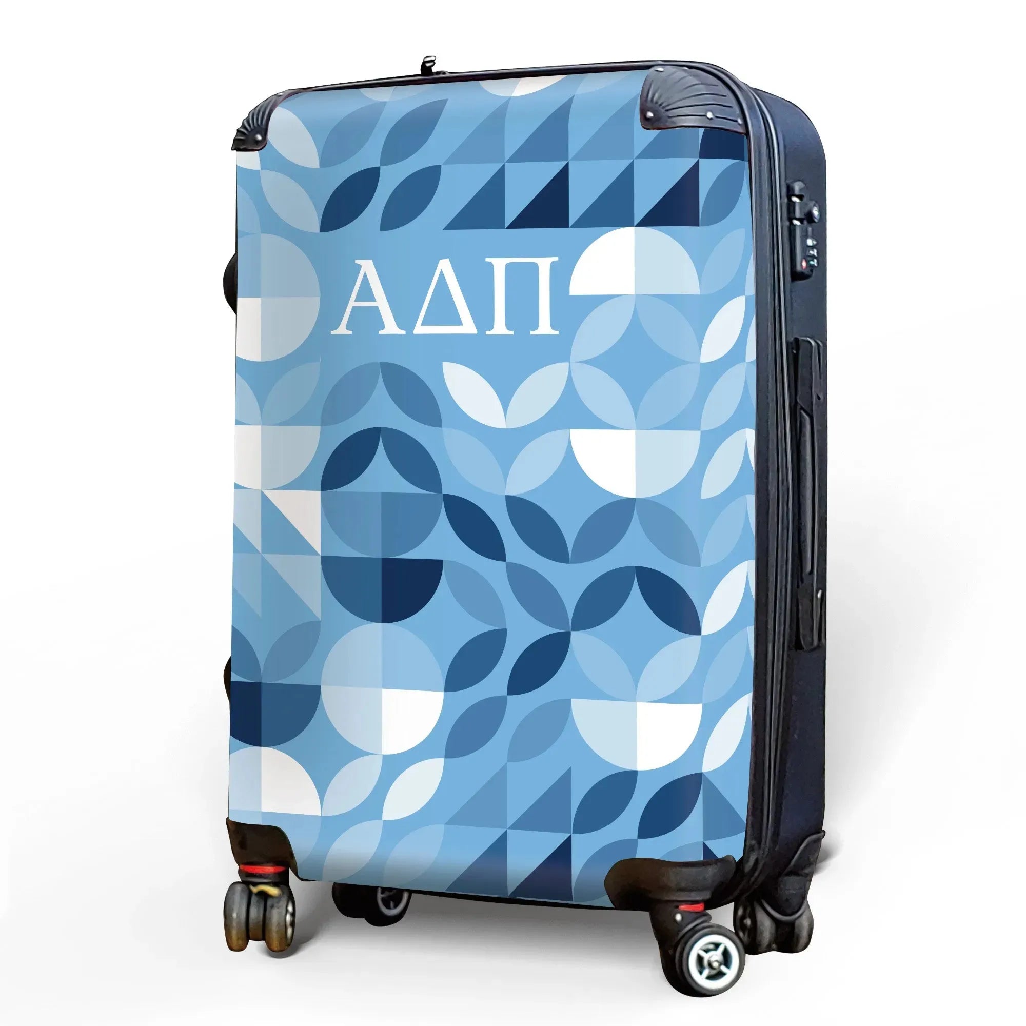 Alpha Delta Pi Carry-on Suitcase - Geo Petals Suitcases