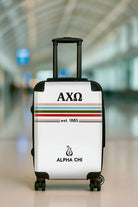Alpha Chi Omega Carry-on Luggage Preppy Stripes