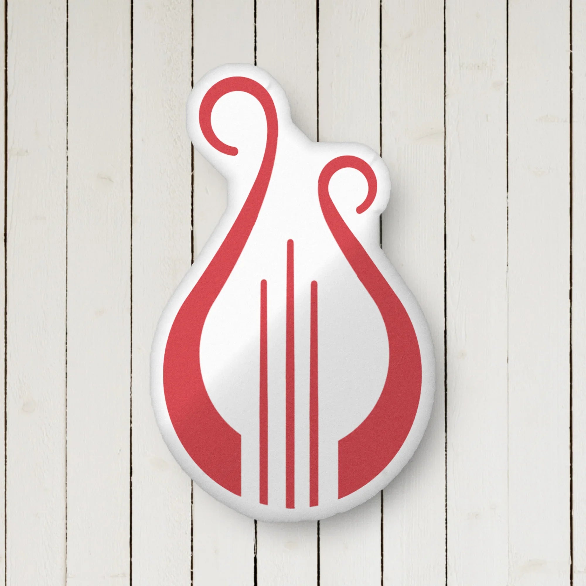 Alpha Chi Omega Lyre Custom-Shape Throw Pillow