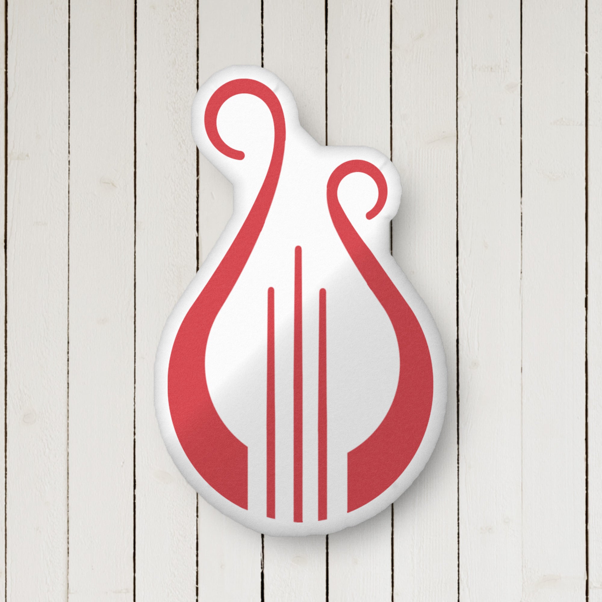 Alpha Chi Omega Lyre Custom-Shape Throw Pillow