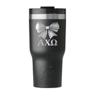 Alpha Chi Omega RTIC 20 oz Essential Tumbler - Bow  - Campus Greek Fit