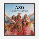 Alpha Chi Omega Woven Personalized Woven Forever Moments Tapestry