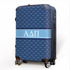 Alpha Delta Pi Carry-on Suitcase - Diamond Pattern ADPi Luggage