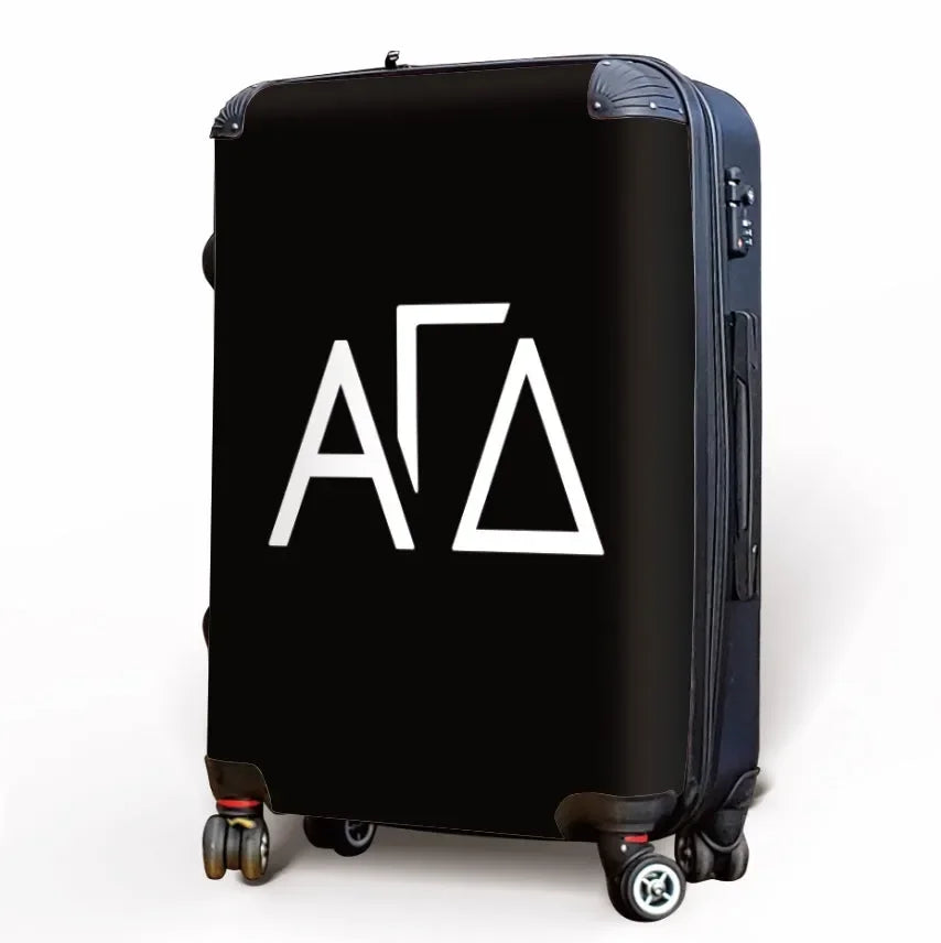 Alpha Gam Carry-on Suitcase -Greek Letters