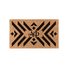 Alpha Phi Coir Door Mat - Boho Door Mats