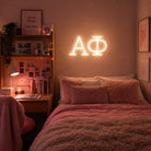 Alpha Phi Greek Letters LED Neon Sign w/ Dimmer | APhi