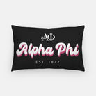 Alpha Phi Lumbar Throw Pillow