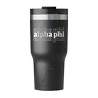 Alpha Phi RTIC Essential Ceramic Lined Tumbler - Stacked Letters