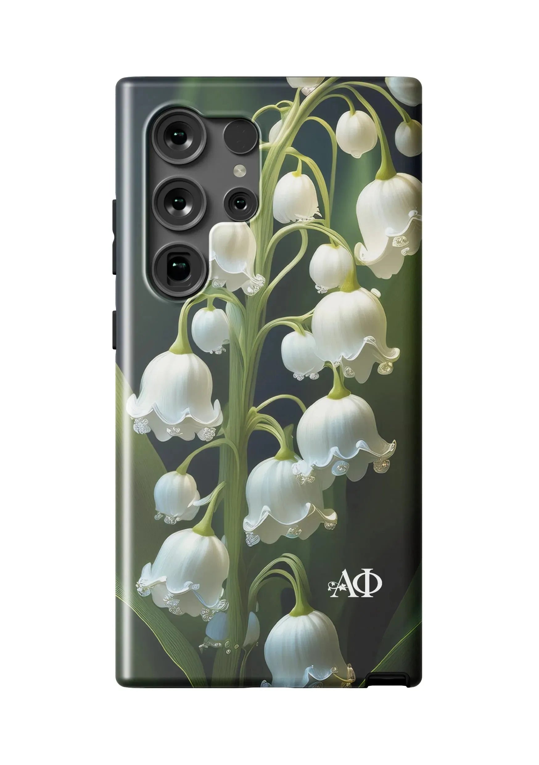 Alpha Phi Samsung Galaxy Mobile Phone Case - Lily of the Valley