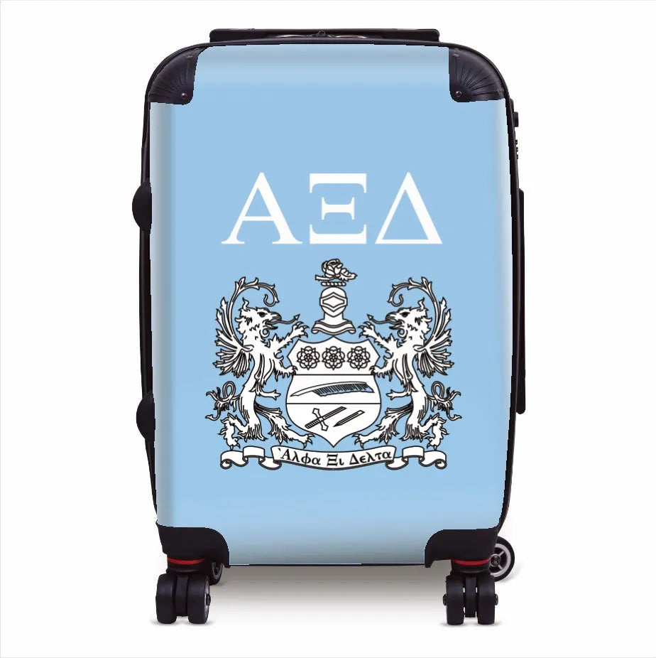 Alpha Xi Delta Carry-on Suitcase - Crest Suitcases