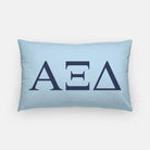 Alpha Xi Delta Lumbar Throw Pillow - Greek Letters