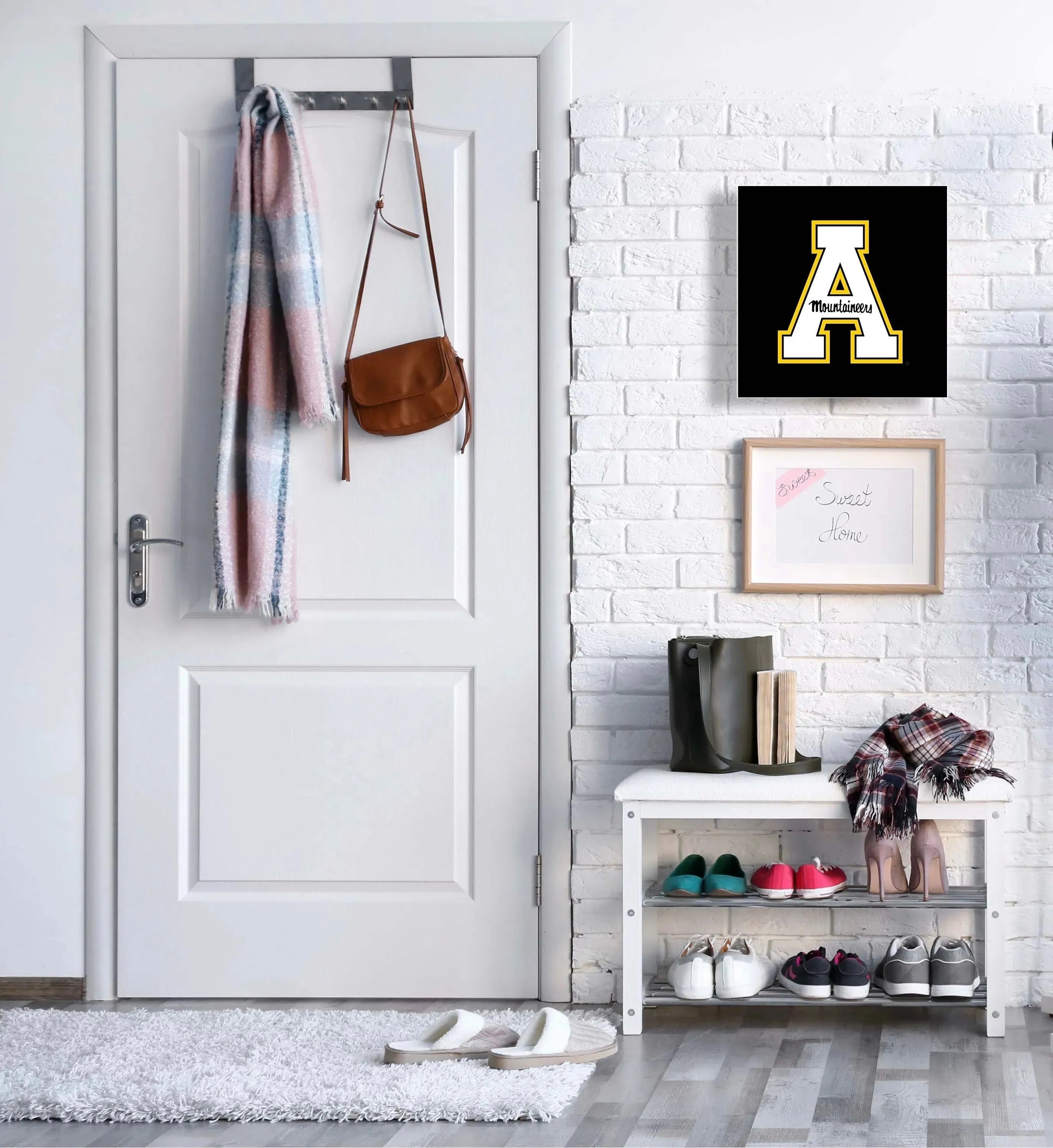 3-in-1 Appalachian State Magnetic Dry-Erase Key Box / Key Cabinet Key Box