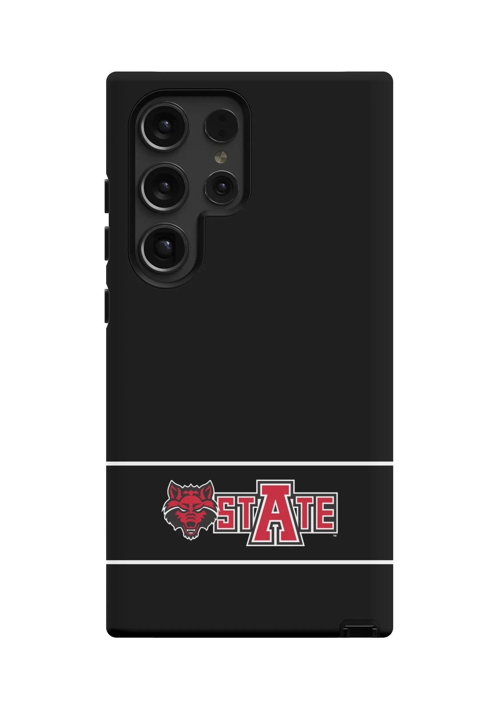 Arkansas State University Samsung Galaxy 24, 23 Mobile Phone Case - Black Matte Mobile Phone Cases