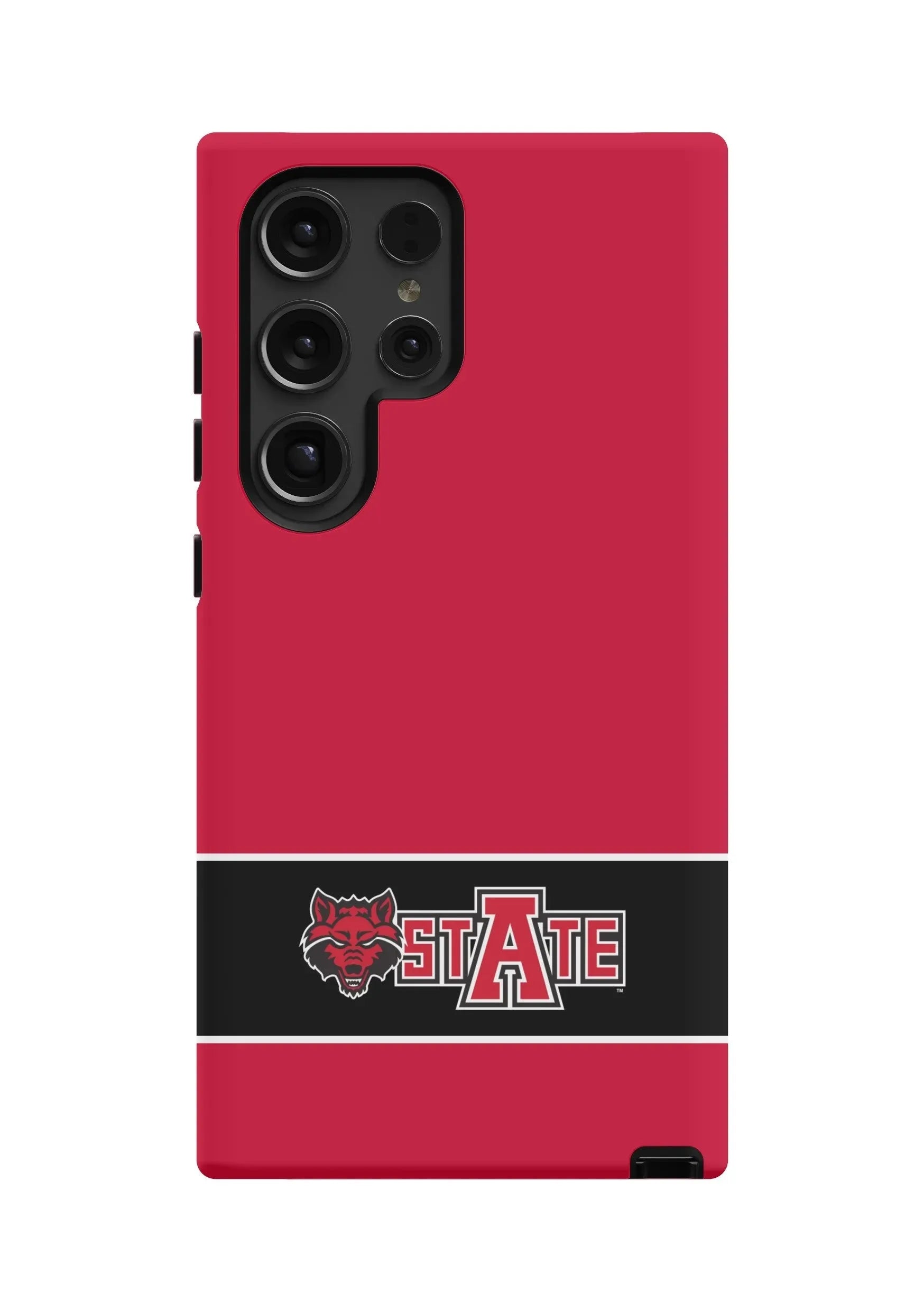 Arkansas State University Samsung Galaxy 24, 23 Mobile Phone Case - Red Matte Mobile Phone Cases
