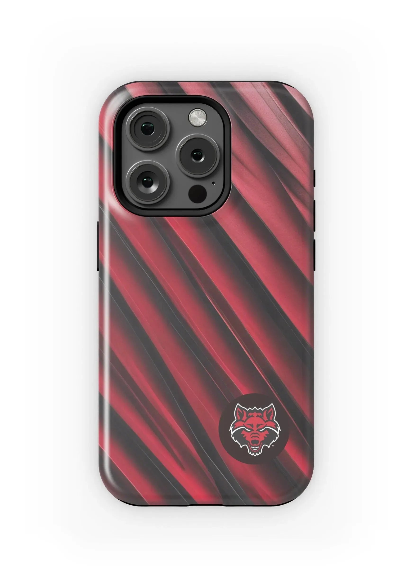 Arkansas State University iPhone 16, 15, 14, 13 Phone Case - Wave Matte Mobile Phone Cases