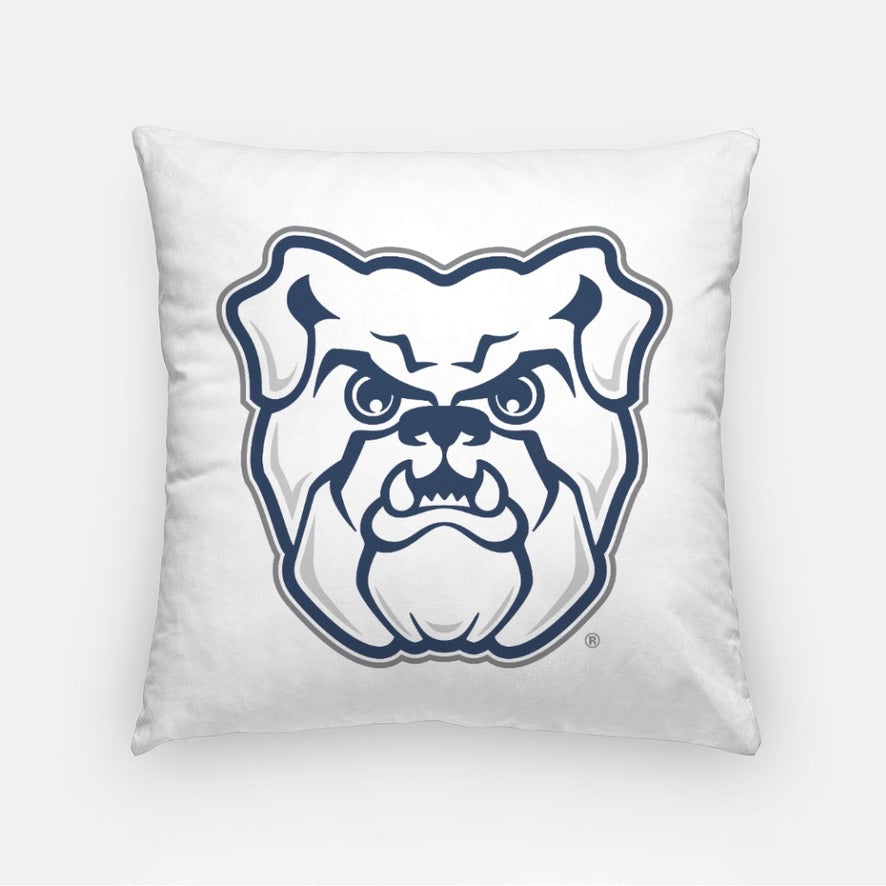 Butler University Gray Pillow Cover - Solo Head  18"