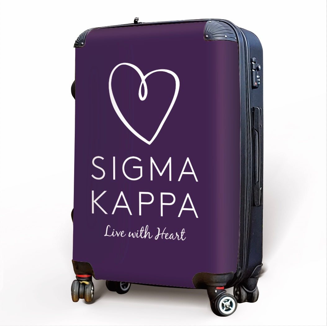 Sigma Kappa Carry-on Luggage - Traditional Suitcases
