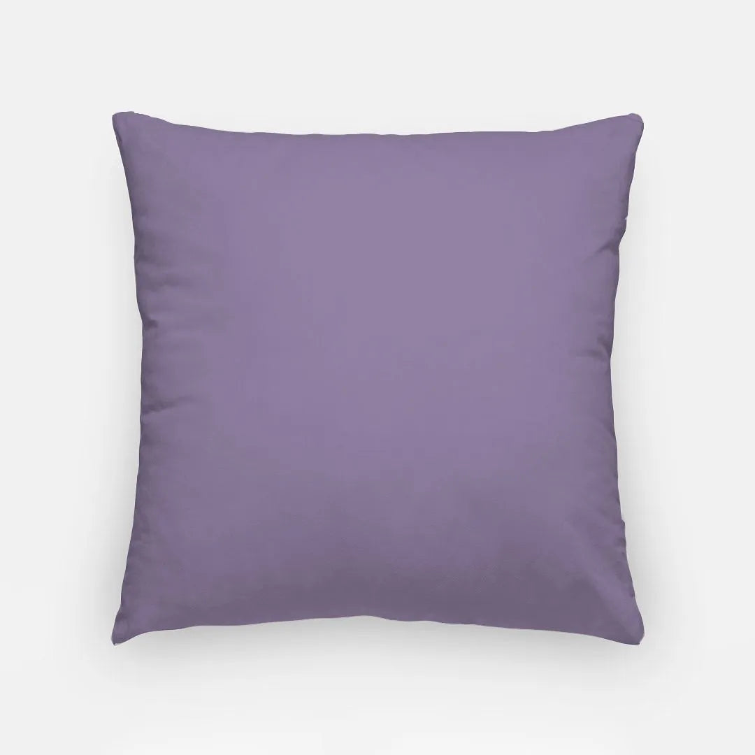 Flat Leaf Floral Monogram Pillow Cover 18" Pillow Covers