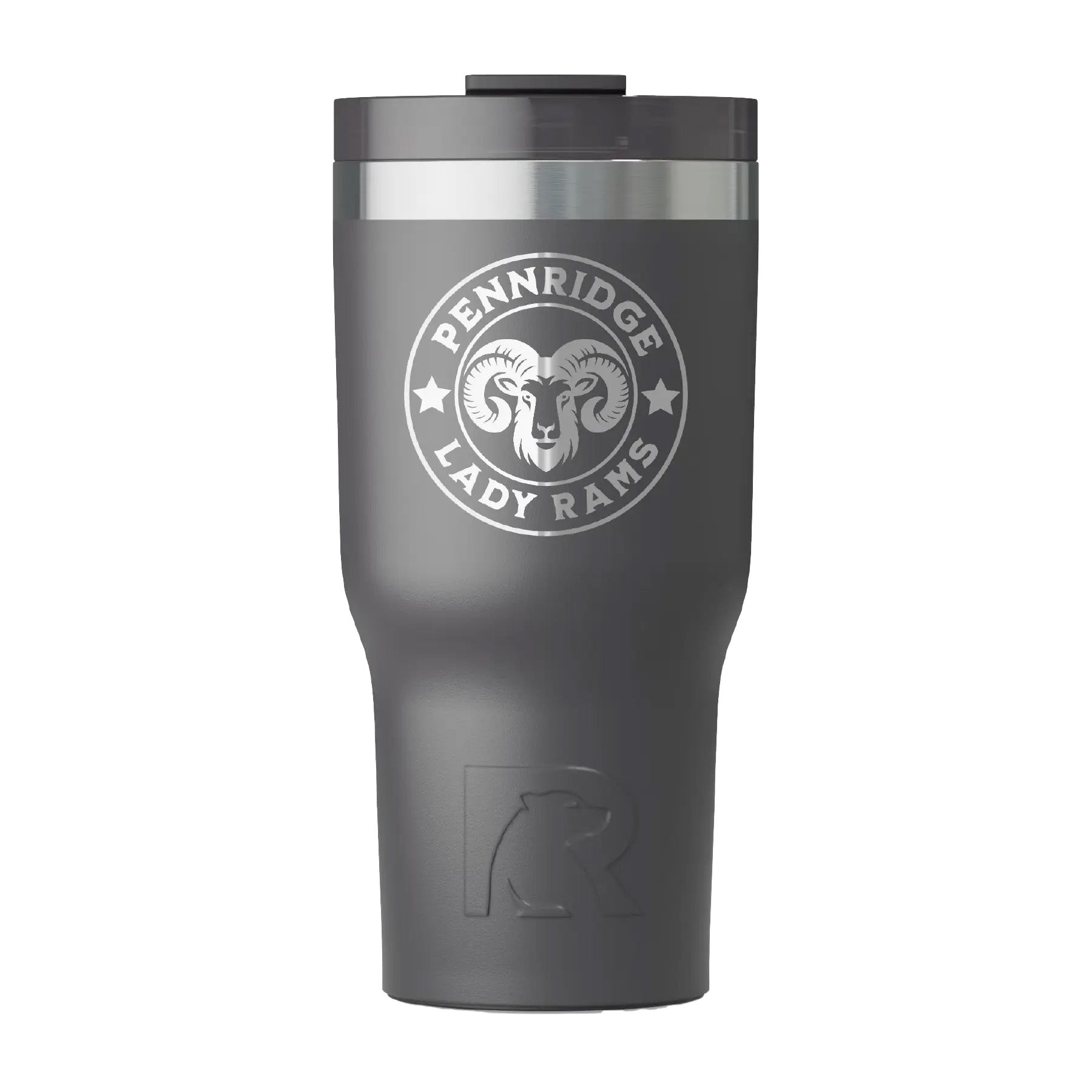 Personalized RTIC Ceramic Lined Essential Tumbler - Panther Seal