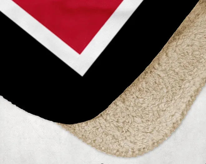 Austin Peay XL 60x80 Sherpa Throw Blanket - Geometric Throw Blankets