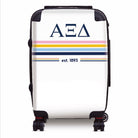 Alpha Xi Delta Carry-on Suitcase - Preppy Stripe Suitcases