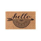 Hello Boho Arrow Coir Doormat Door Mats
