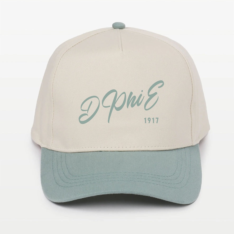 DPHIE Embroidered Two-Tone Baseball Cap - Script 1917 | Custom Gifts