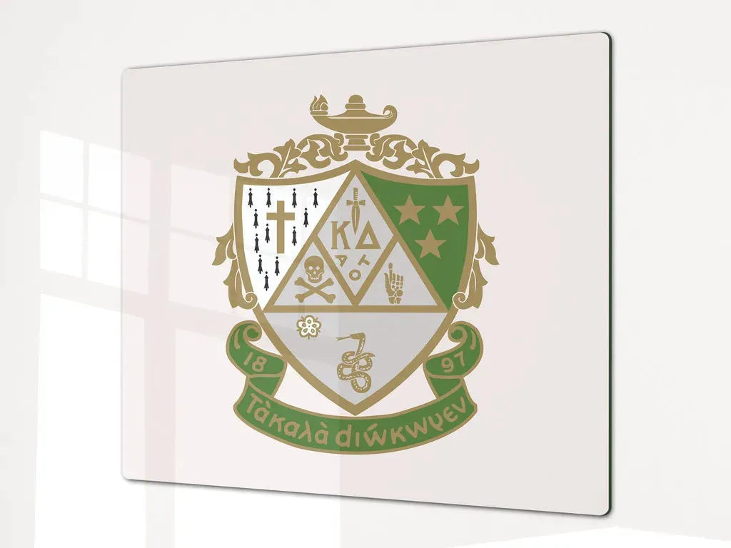 Kappa Delta Charcuterie Board Party Tray Cheeseboard - Crest Serveware