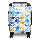 Kappa Kappa Gamma 20" Carry-on Suitcase Luggage - Geo Petals