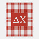 Delta Chi XL 60x80 Blanket - Plaid | D-Chi Fraternity Merch | Gifts