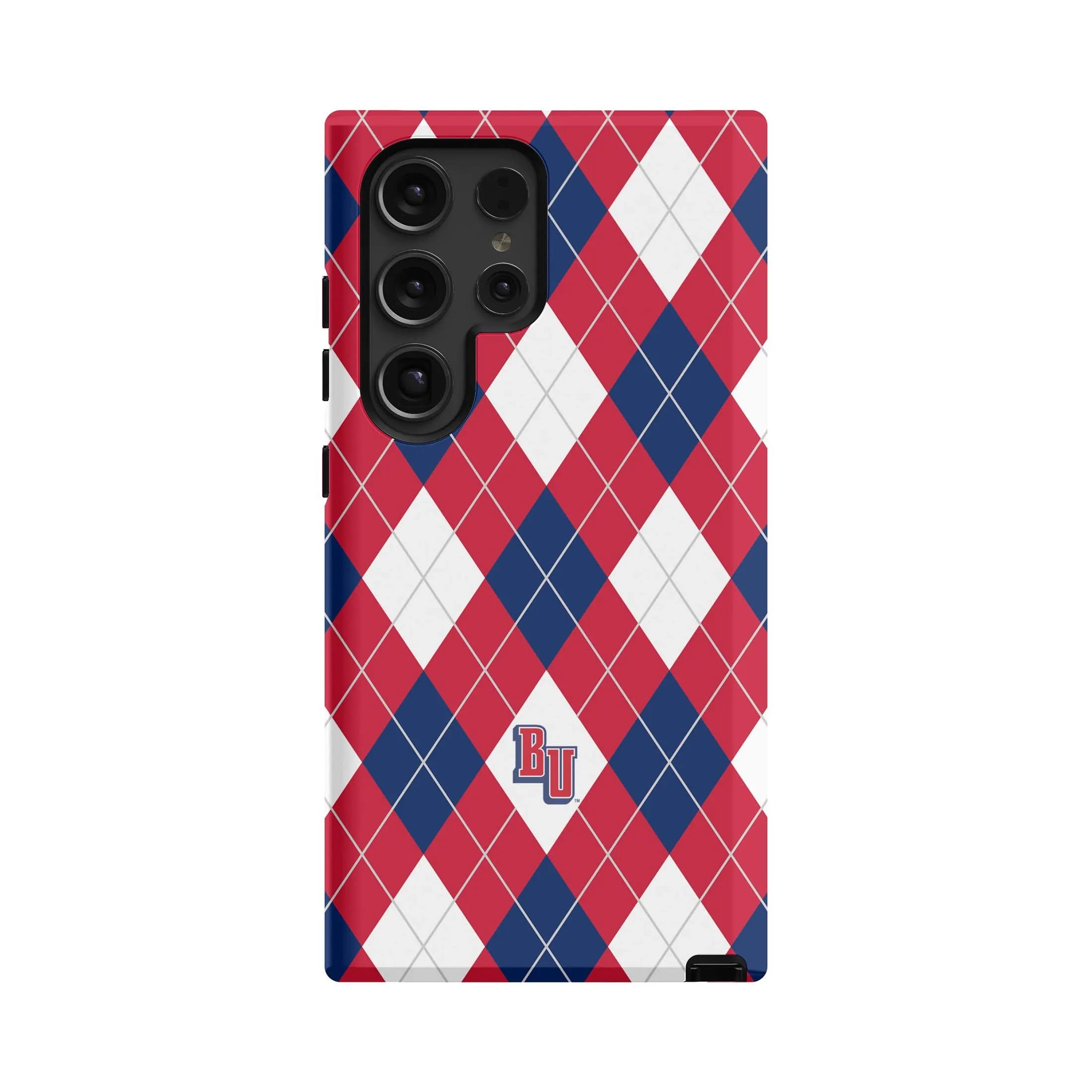 Belmont University Samsung Galaxy 24, 23 Mobile Phone Case - Argyle