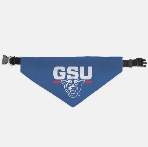 Georgia State University Pet Bandana - GSU Blue Large Pet Bandanas