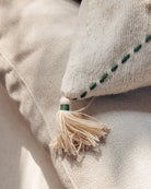 Ava Hand Stitched Cotton Pillows | Boho Dorm Decor
