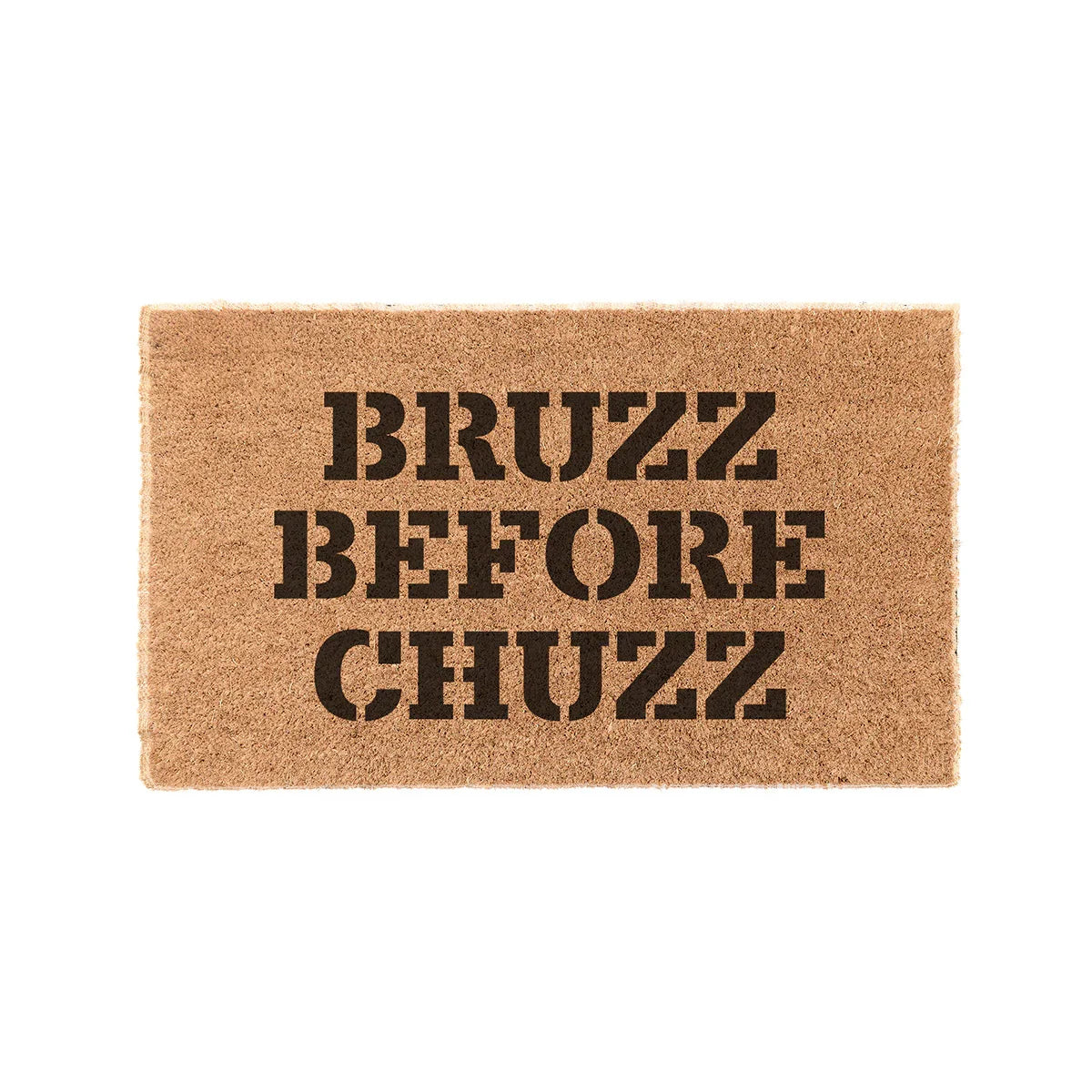 BRUZZ Before HUZZ Coir Doormat Door Mats