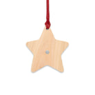Philadelphia Ukrainian Nationals Wood Christmas Ornaments - Star Holiday Ornaments