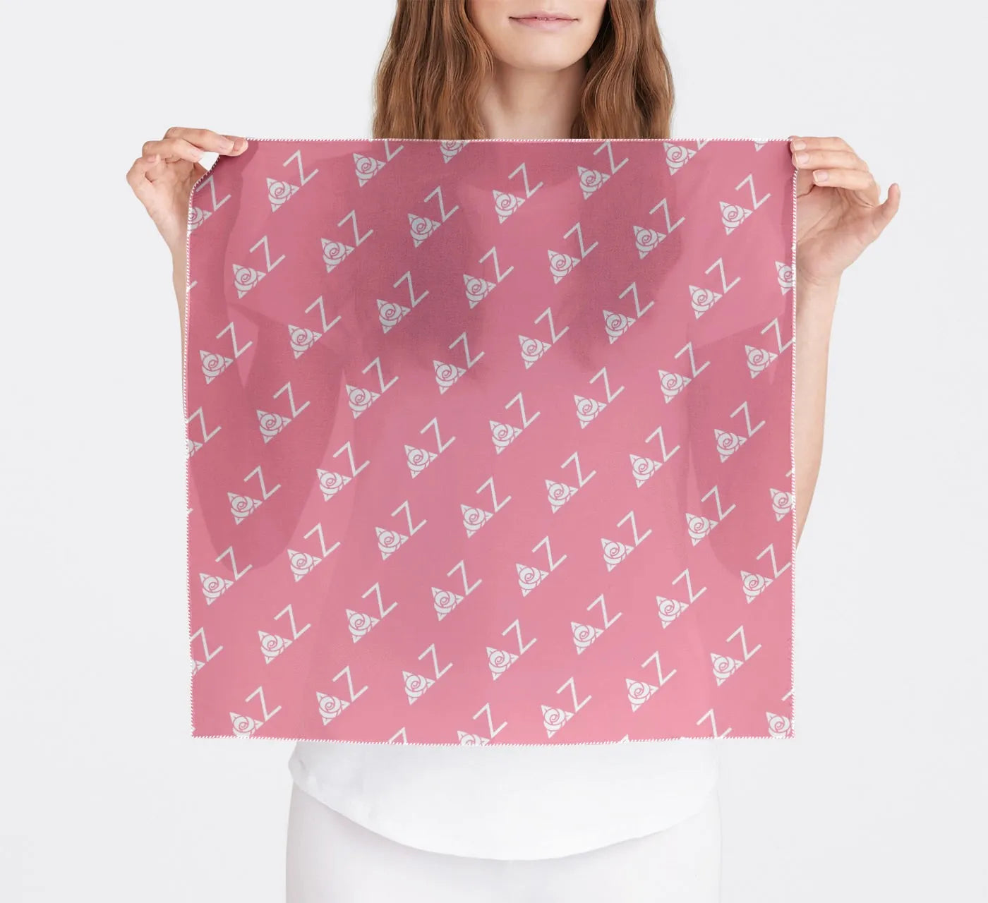 Delta Zeta Chiffon Bandana | DZ Purse Scarf Tie | Big Little Gifts