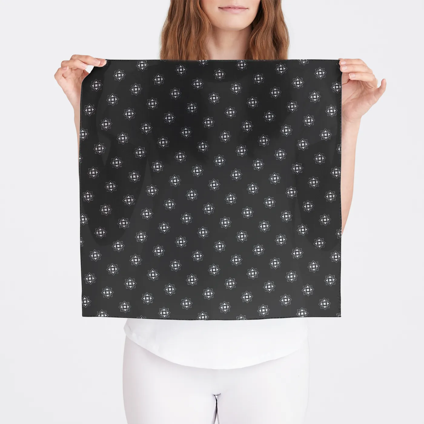 Alpha Sigma Alpha Chiffon Bandana - Logomark | Official Gift Shop