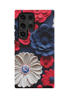 Belmont University Samsung Galaxy 24, 23 Mobile Phone Case - 3D Floral