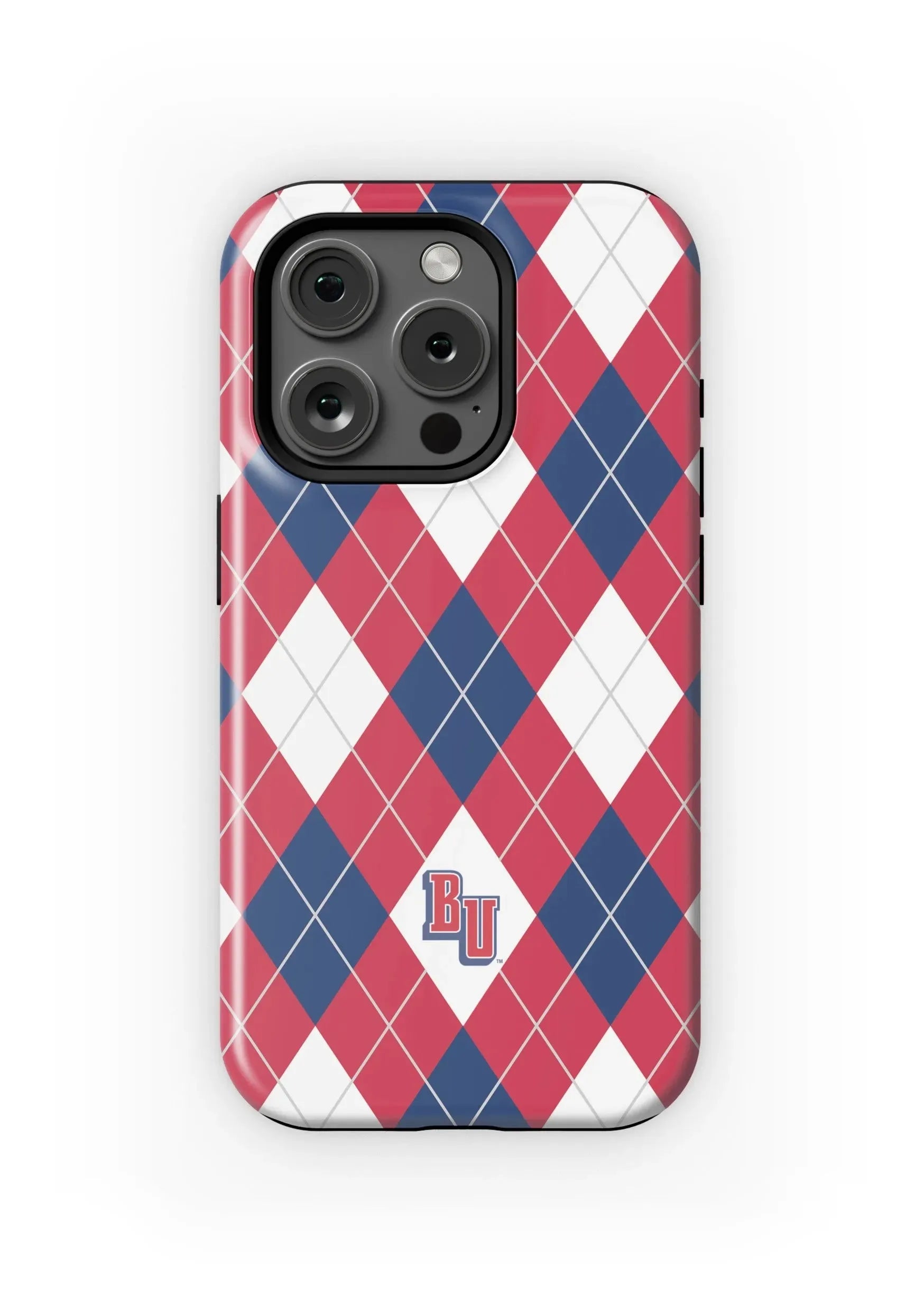 Belmont University iPhone 16, 15, 14, 13 Mobile Phone Case - Argyle Matte Mobile Phone Cases