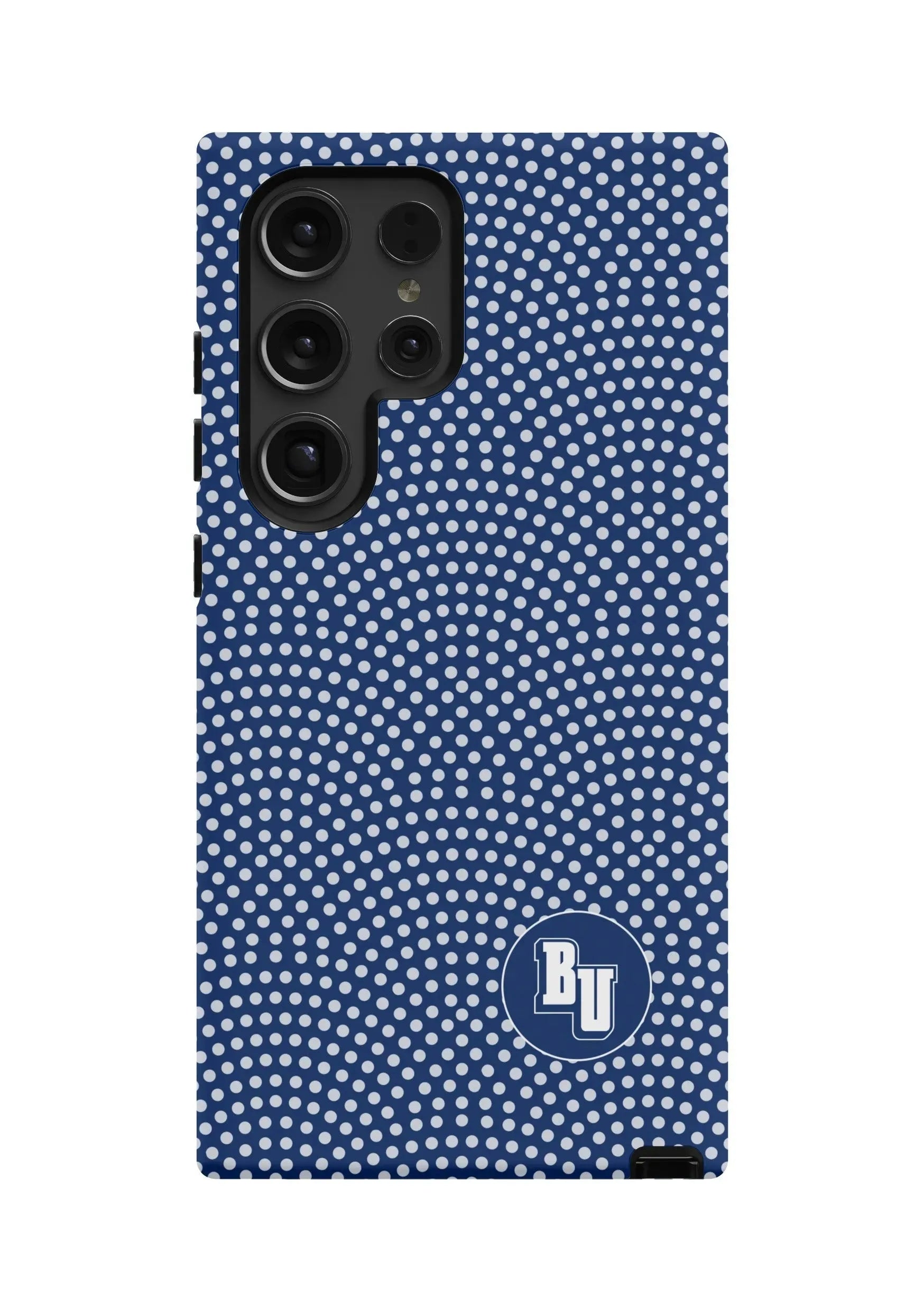 Belmont University Samsung Galaxy 24, 23 Mobile Phone Case - Dots Matte Mobile Phone Cases