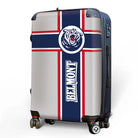 Belmont University 20" Carry-On Suitcase Luggage - Stripe