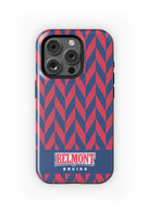 Belmont University iPhone 16, 15, 14, 13 Phone Case - Zig Zag | Gifts