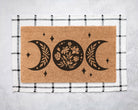 Boho Moon Phase Coir Doormat Door Mats