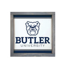 Butler University Framed Sign - Stripes - 12"x12" | Custom Grad Gifts | Official Merchandise | Festive Fit Home