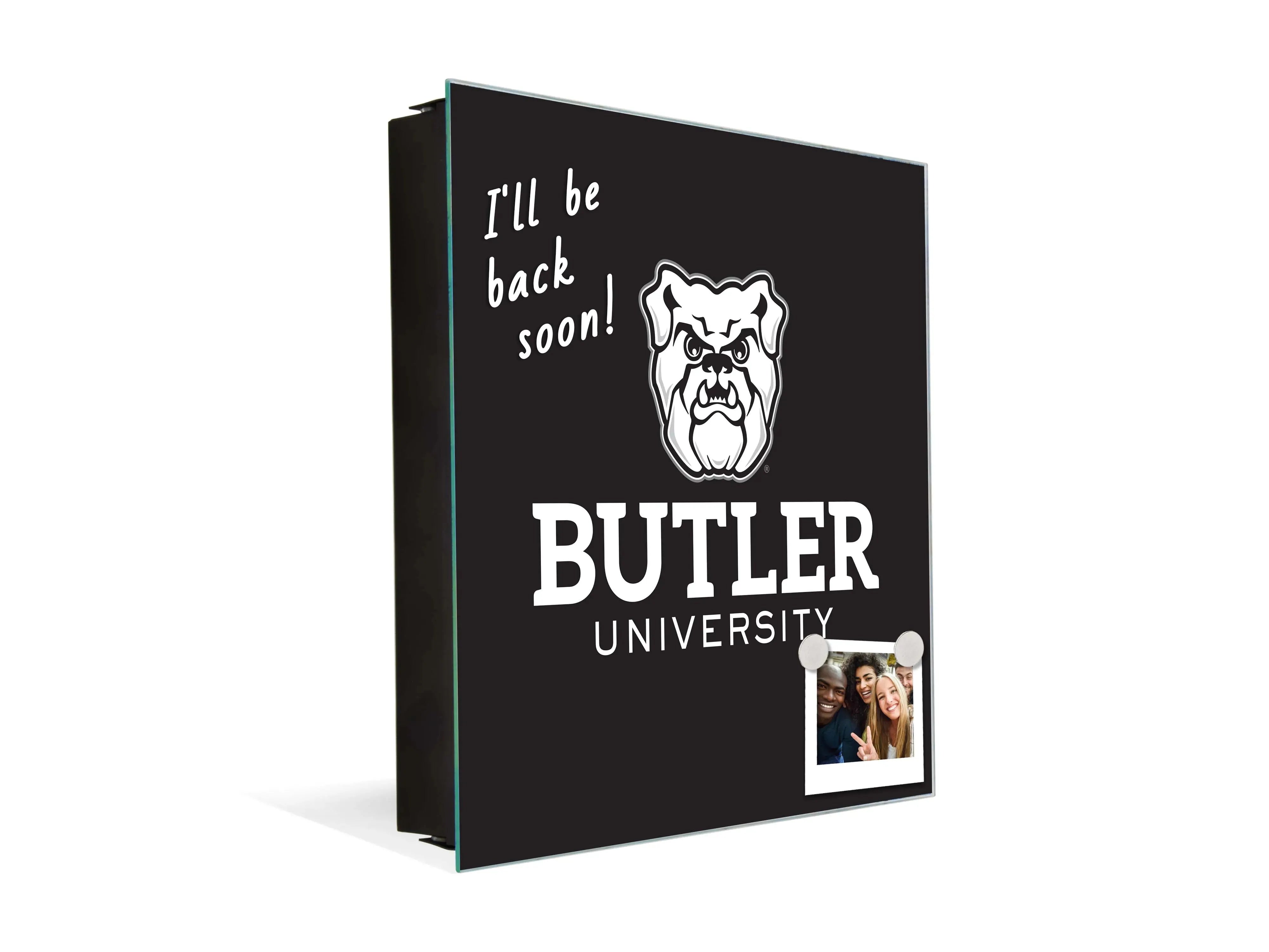 3-in-1 Butler University Magnetic Dry-Erase Key Box / Key Cabinet Key Box