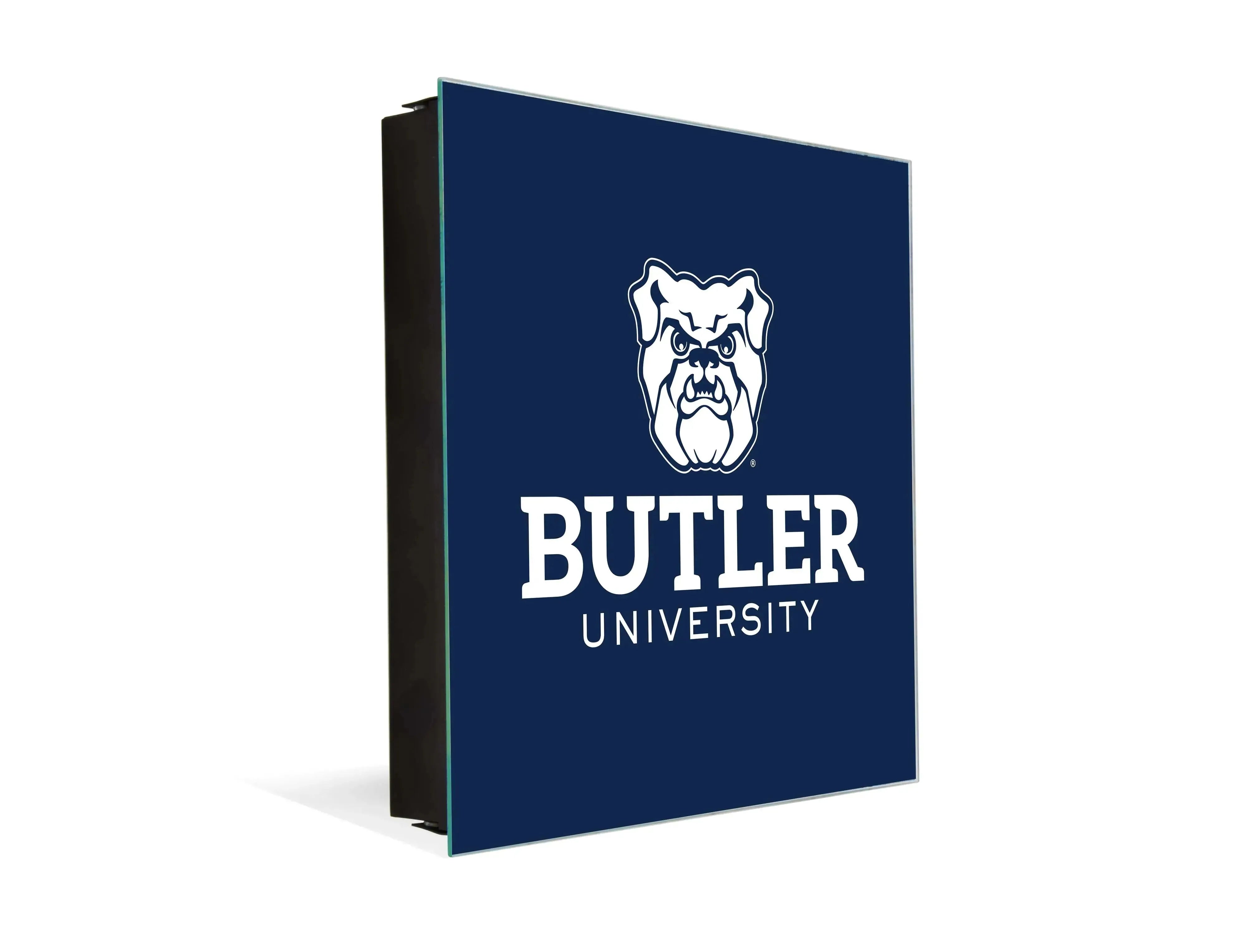 3-in-1 Butler University Magnetic Dry-Erase Key Box / Key Cabinet Blue Key Box