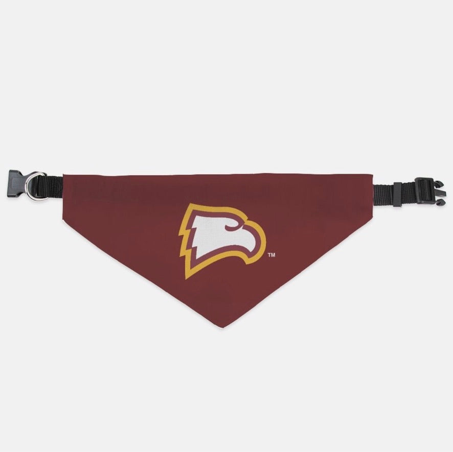 Winthrop Garnet Collar Pet Bandana - Garnet | Eagles Pet Gear | Gifts