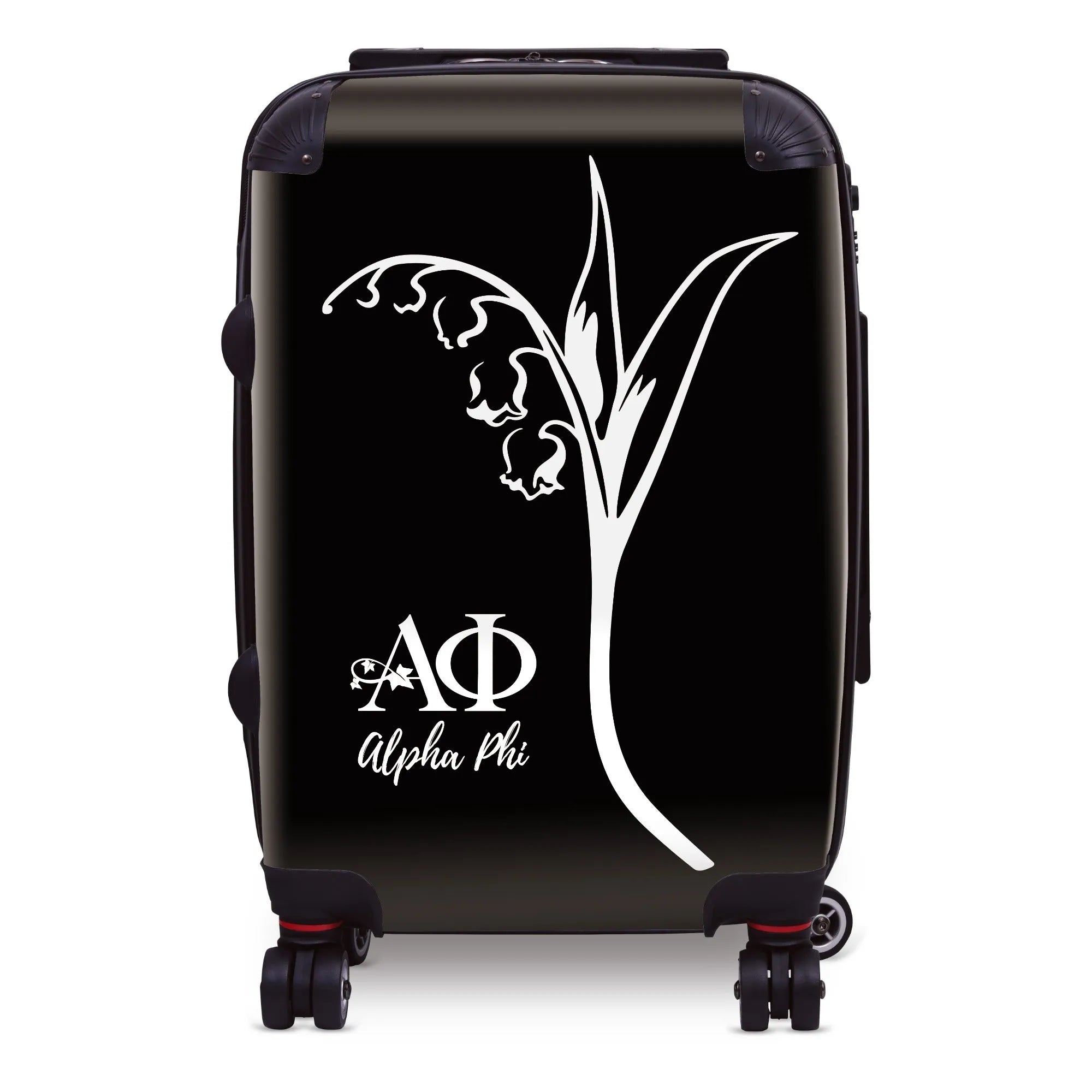 Alpha Phi 20" Carry-on Suitcase Luggage Modern Lily of the Valley